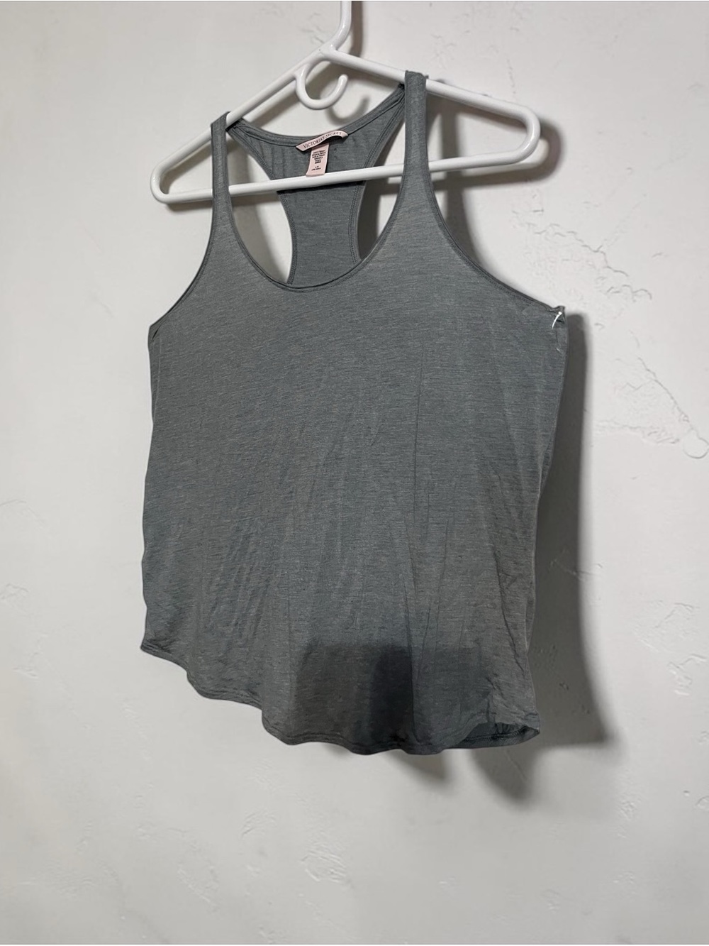 Victoria's Secret Gray Racerback Tank